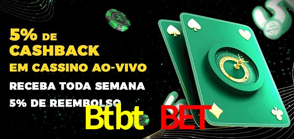 Promoções do cassino ao Vivo Btbt Bet